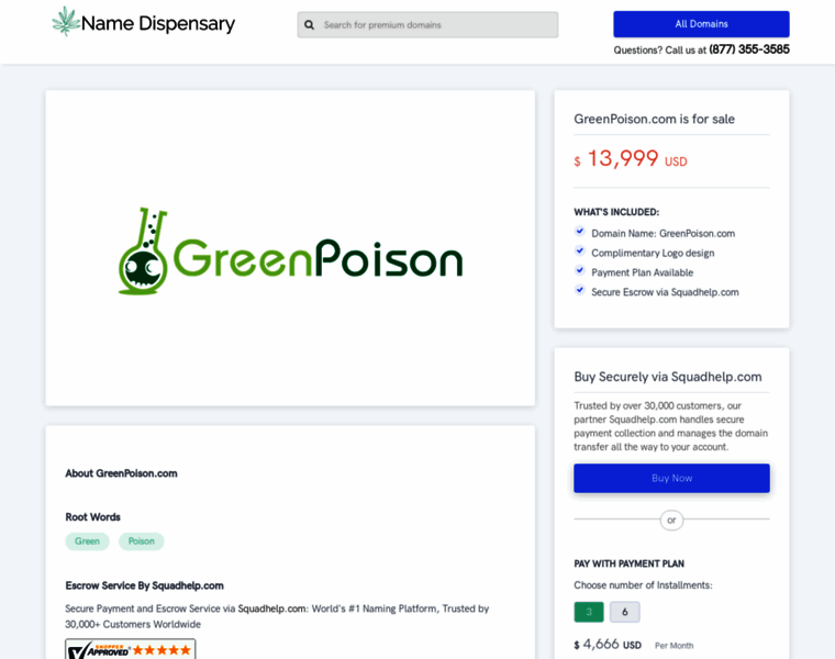 Greenpoison.com thumbnail