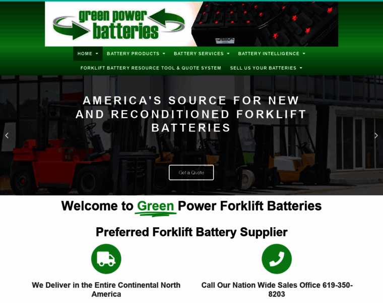 Greenpower-batteries.com thumbnail