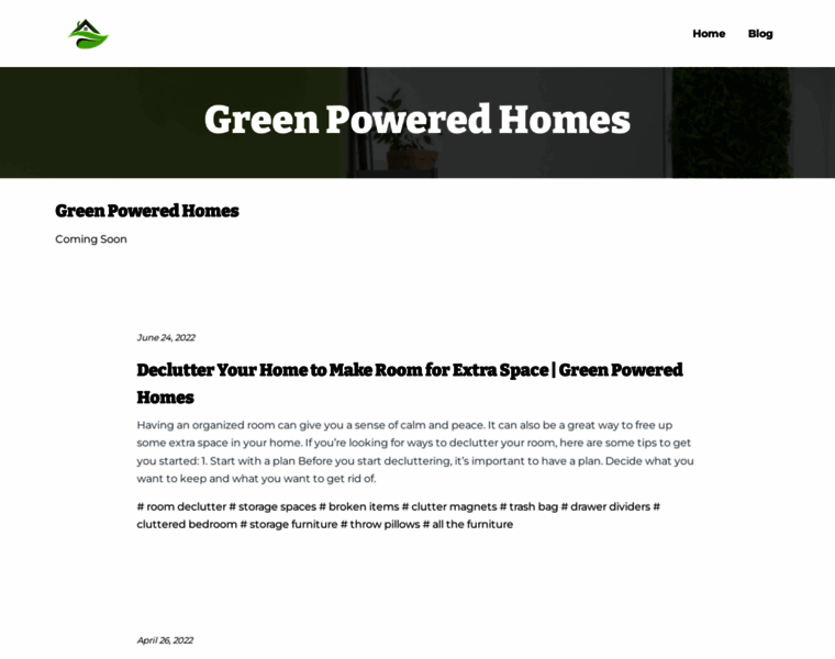 Greenpoweredhome.net thumbnail