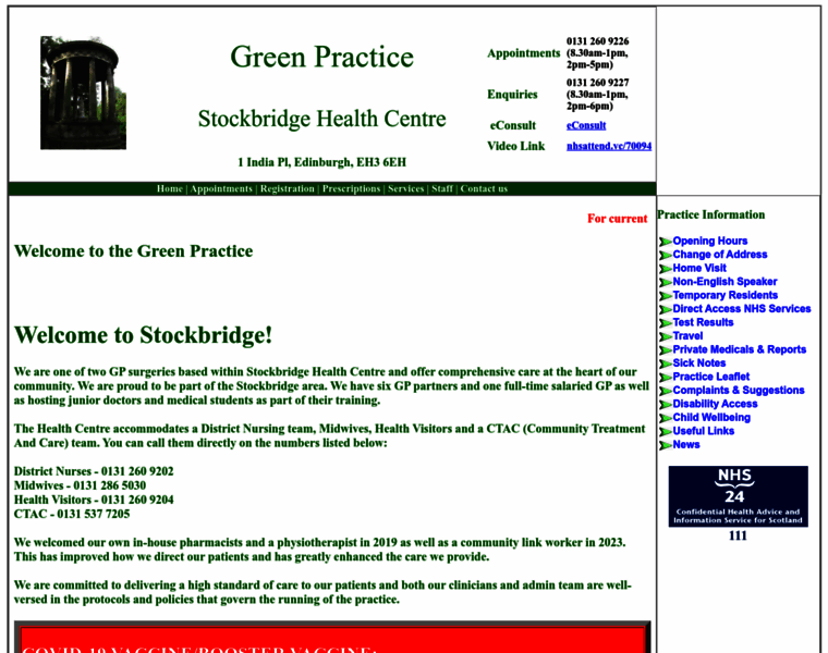 Greenpractice-shc.co.uk thumbnail