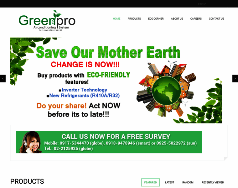 Greenproaircon.com thumbnail