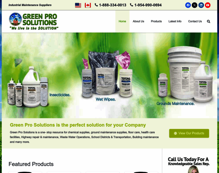 Greenprochemicalsolutions.com thumbnail