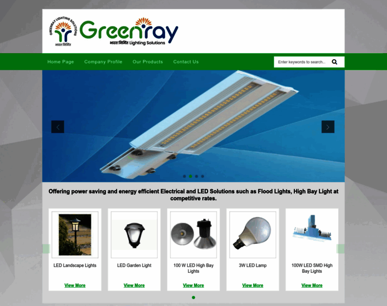 Greenrayledlights.com thumbnail
