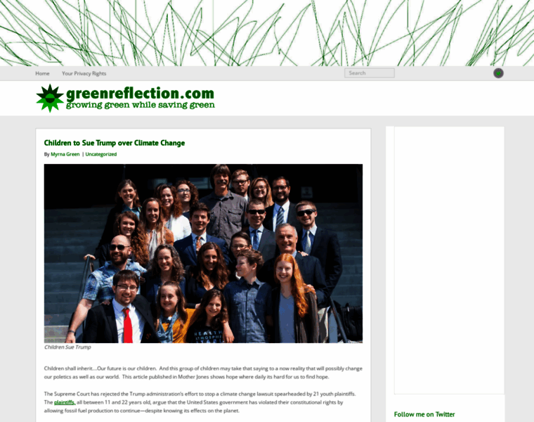 Greenreflection.com thumbnail