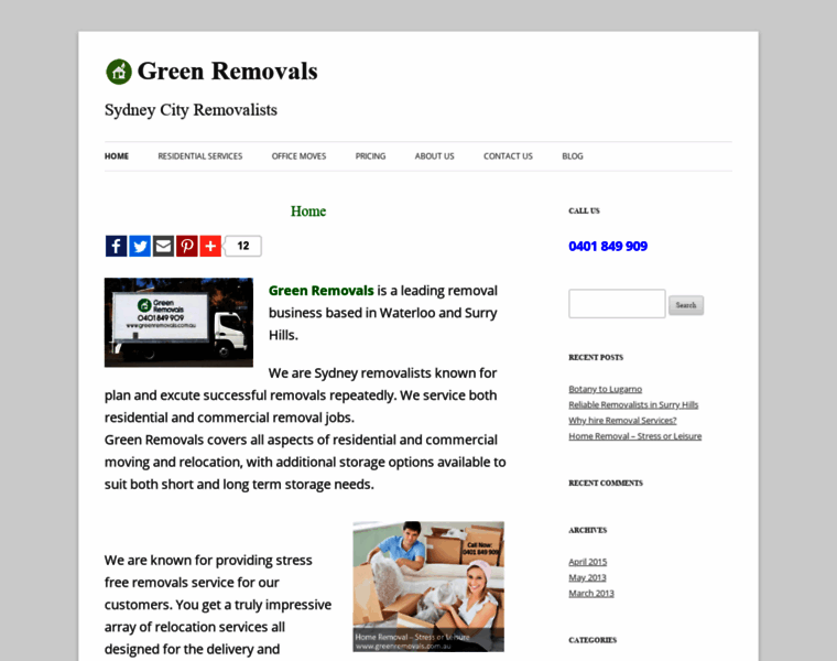 Greenremovals.com.au thumbnail
