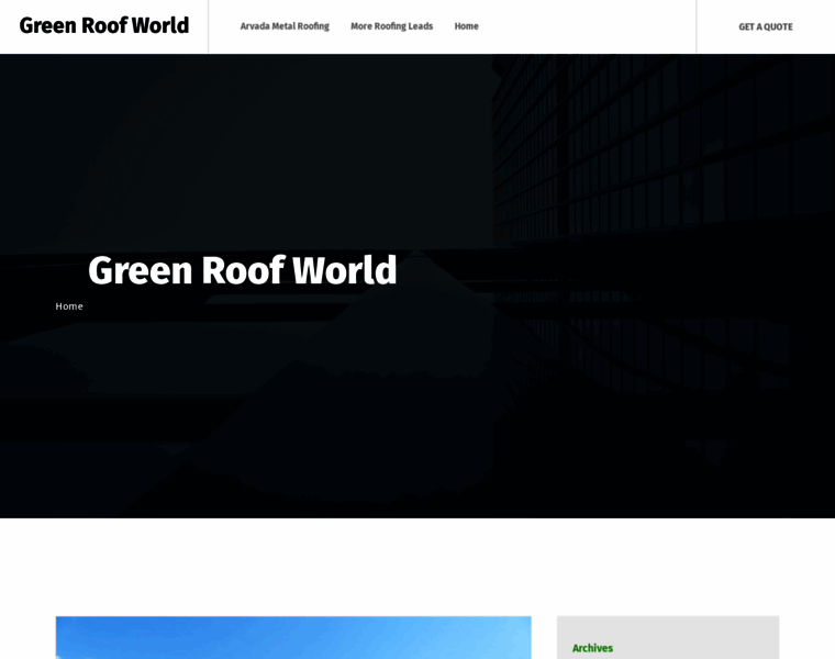 Greenroofworld.com thumbnail