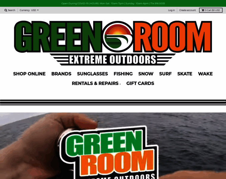 Greenroom-oc.com thumbnail