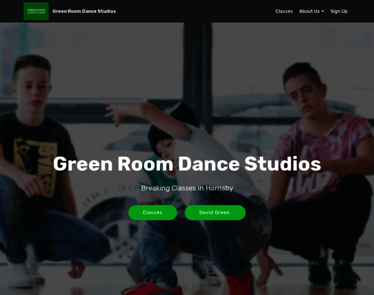 Greenroomdancestudios.com.au thumbnail