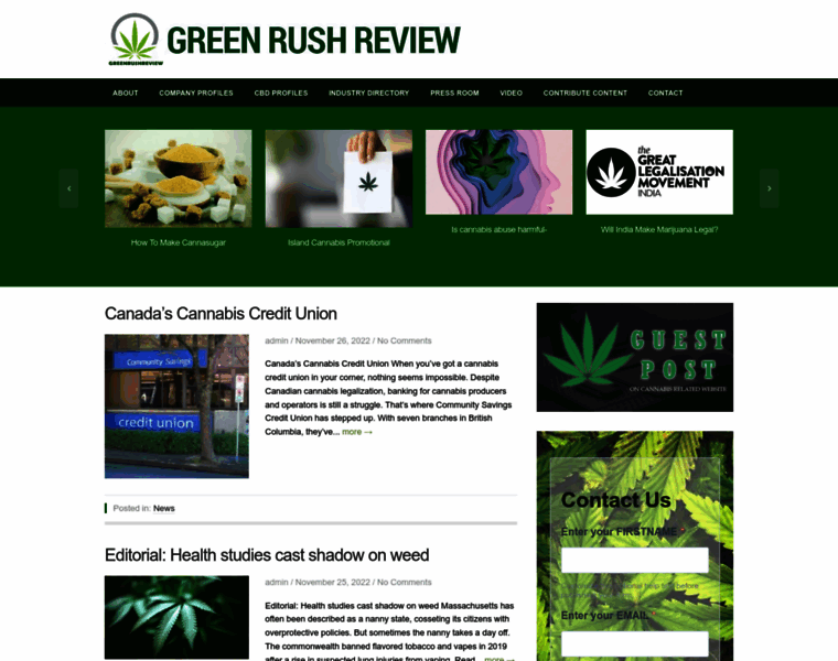 Greenrushreview.com thumbnail