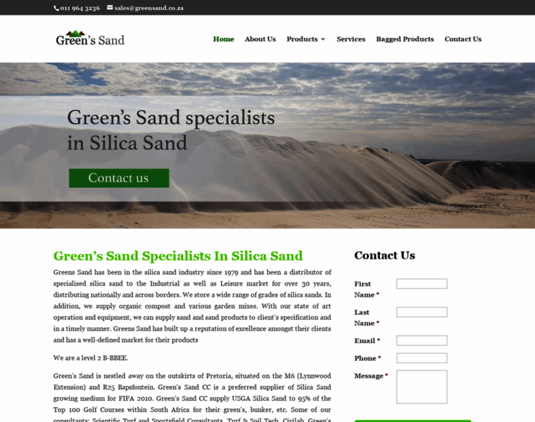 Greensand.co.za thumbnail