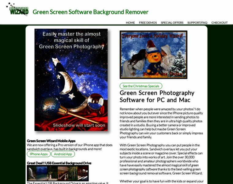 Greenscreenwizard.com thumbnail