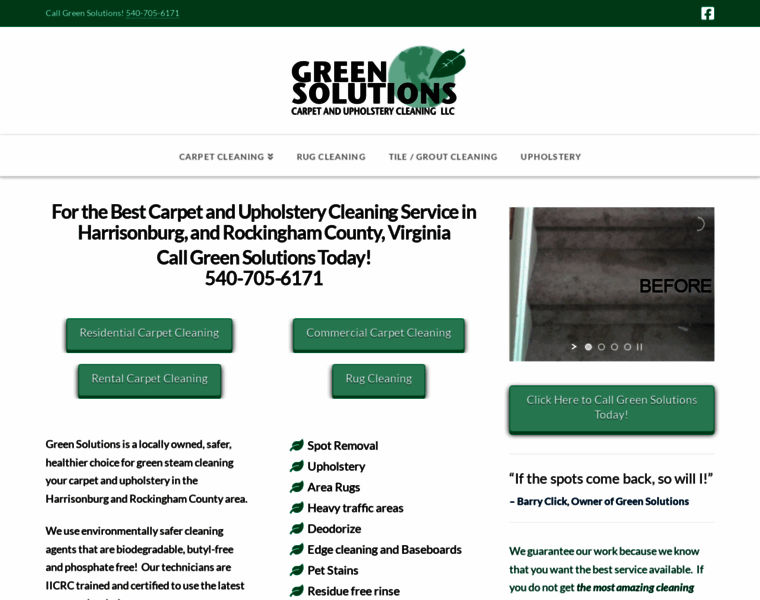 Greensolutionscleaning.net thumbnail