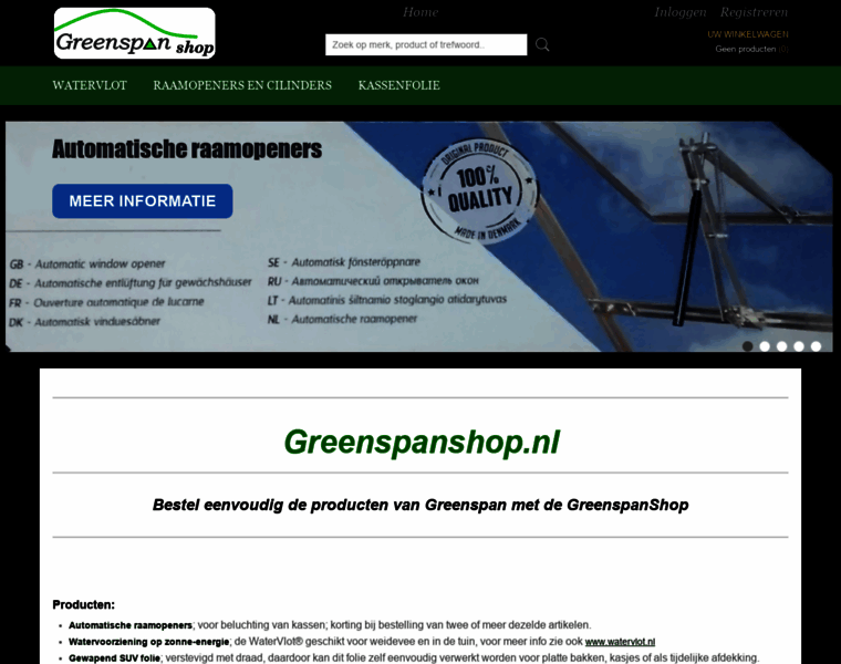 Greenspanshop.nl thumbnail