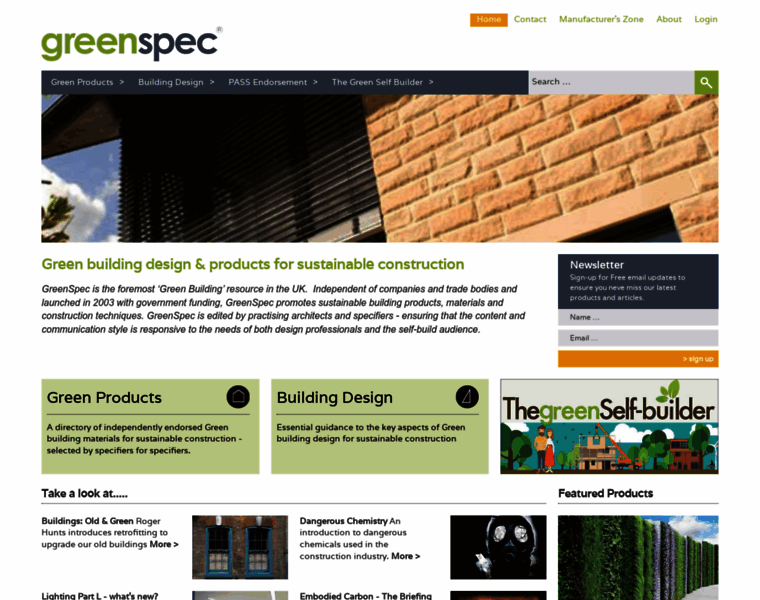 Greenspec.co.uk thumbnail