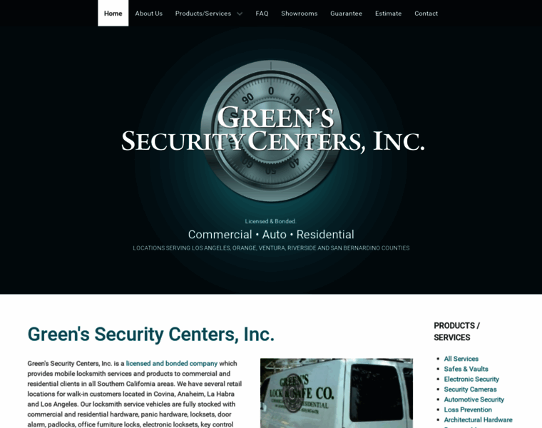 Greenssecurity.com thumbnail