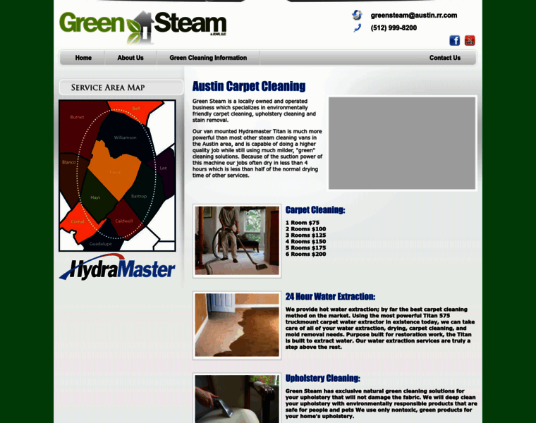 Greensteamaustin.com thumbnail