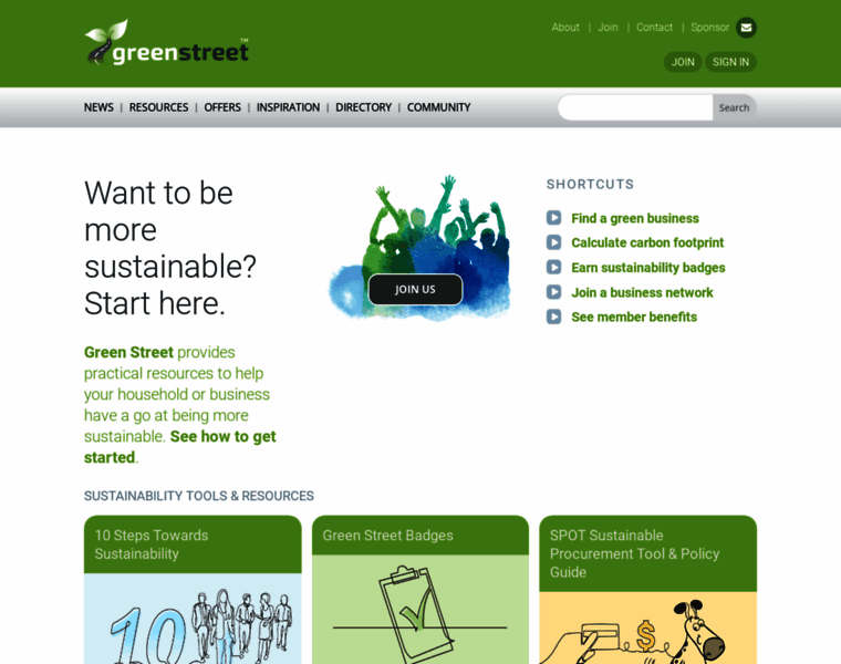 Greenstreet.net.au thumbnail