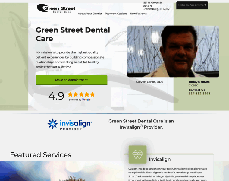 Greenstreetdentalcare.com thumbnail