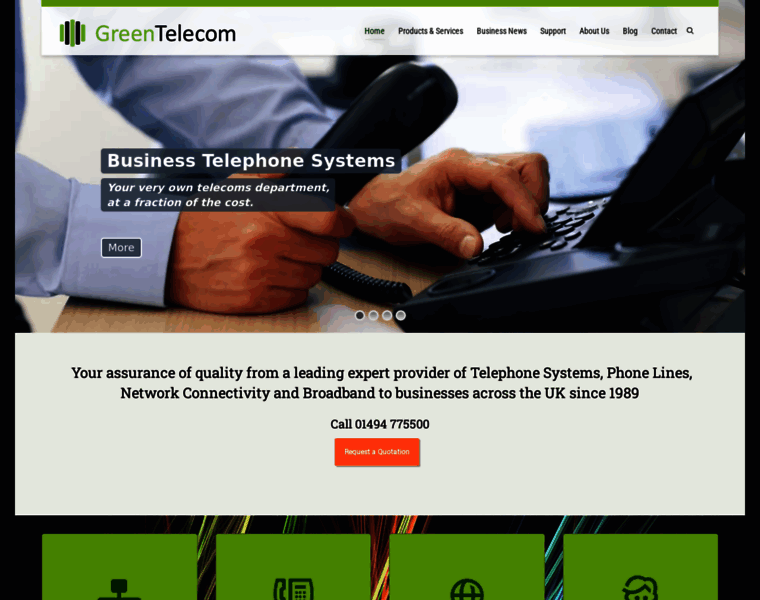 Greentelecom.co.uk thumbnail