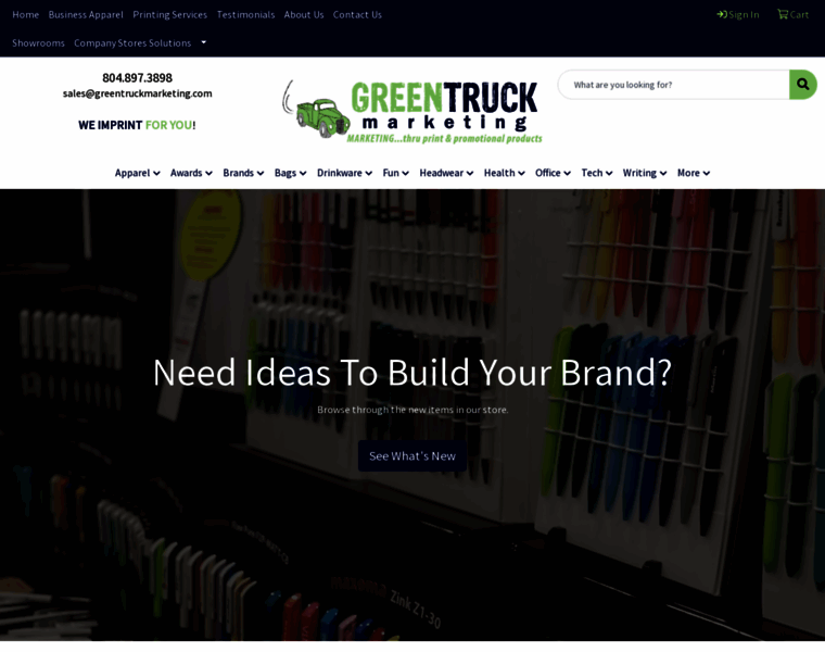 Greentruckmarketing.com thumbnail