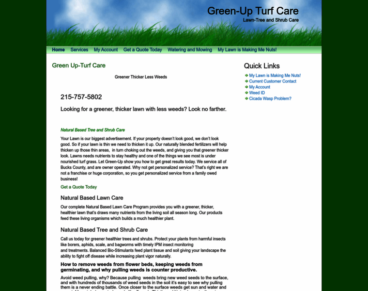 Greenupturfcare.net thumbnail