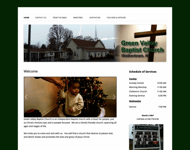 Greenvalleybaptistchurch.org thumbnail