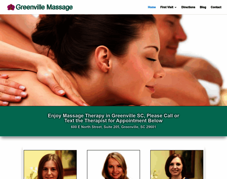 Greenville-massage.com thumbnail