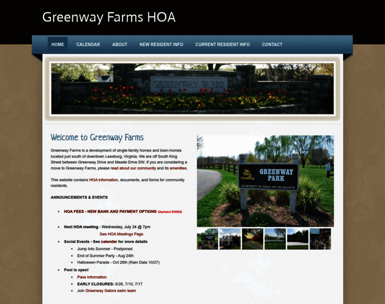 Greenwayfarmshoa.org thumbnail