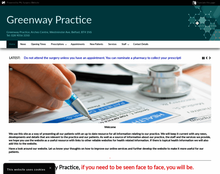 Greenwaypractice.co.uk thumbnail