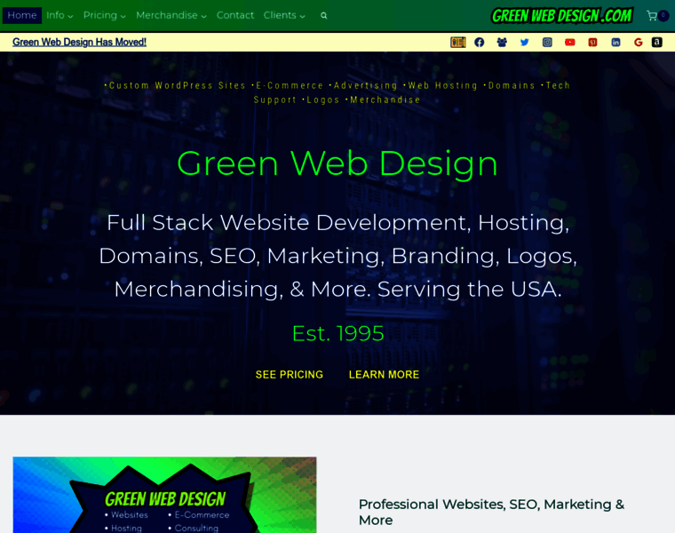 Greenwebdesign.com thumbnail