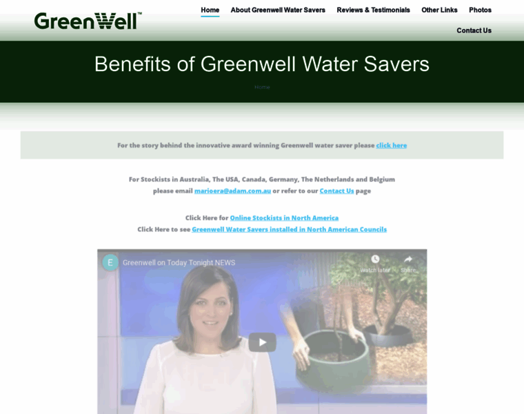 Greenwellwatersavers.com thumbnail