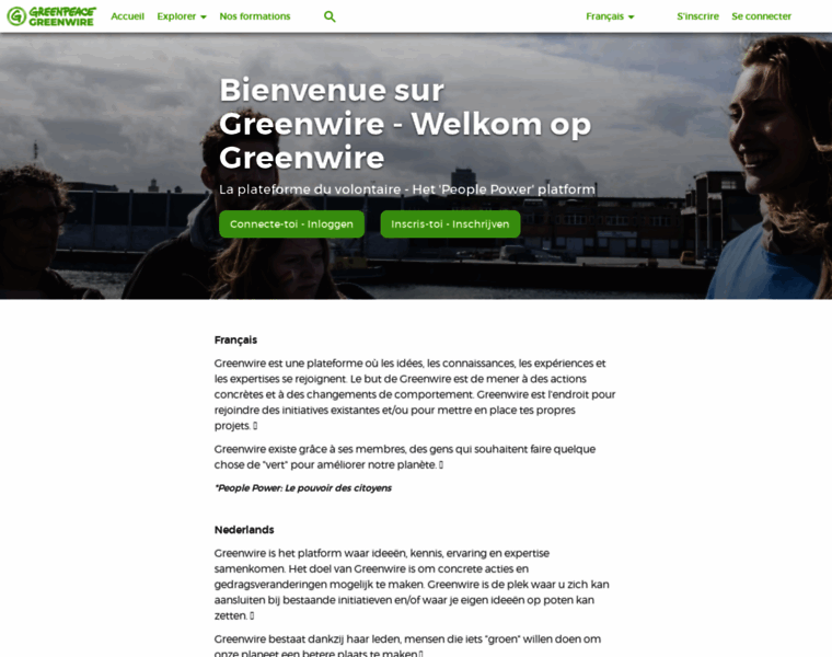 Greenwire-be.greenpeace.org thumbnail