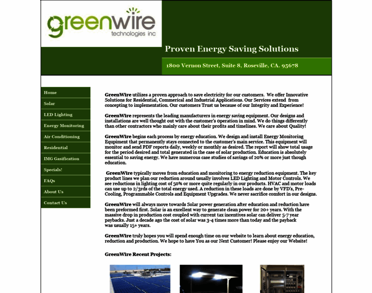 Greenwiretechnologies.com thumbnail