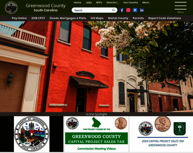 Greenwoodcounty-sc.gov thumbnail