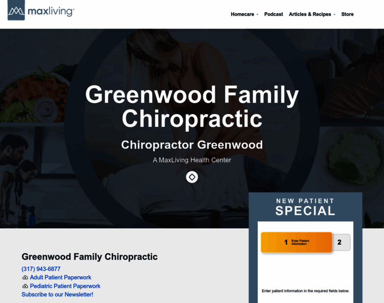 Greenwoodfamilychiropractic.com thumbnail