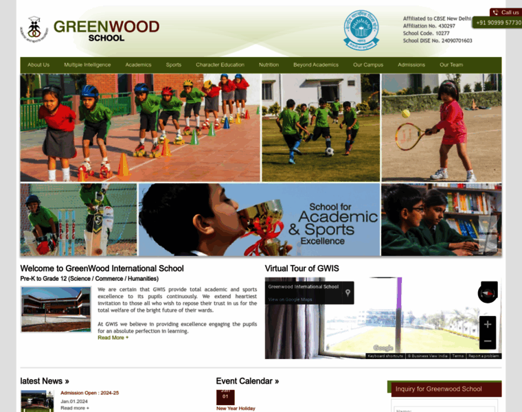 Greenwoodschool.in thumbnail
