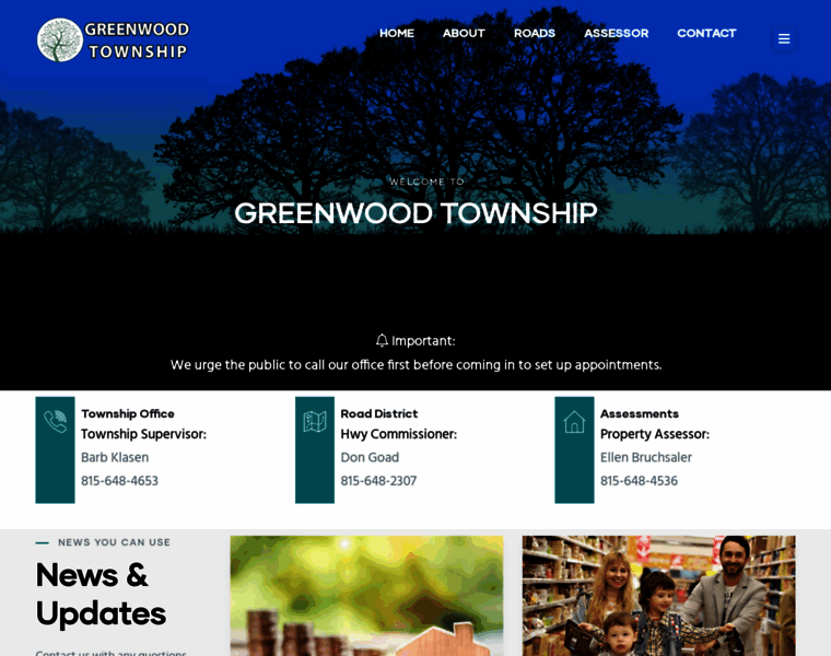 Greenwoodtownship.net thumbnail