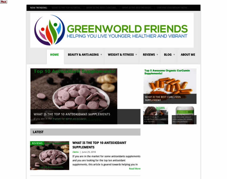 Greenworldfriends.com thumbnail