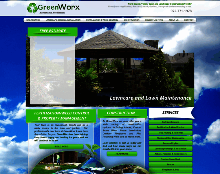Greenworxlawn.com thumbnail