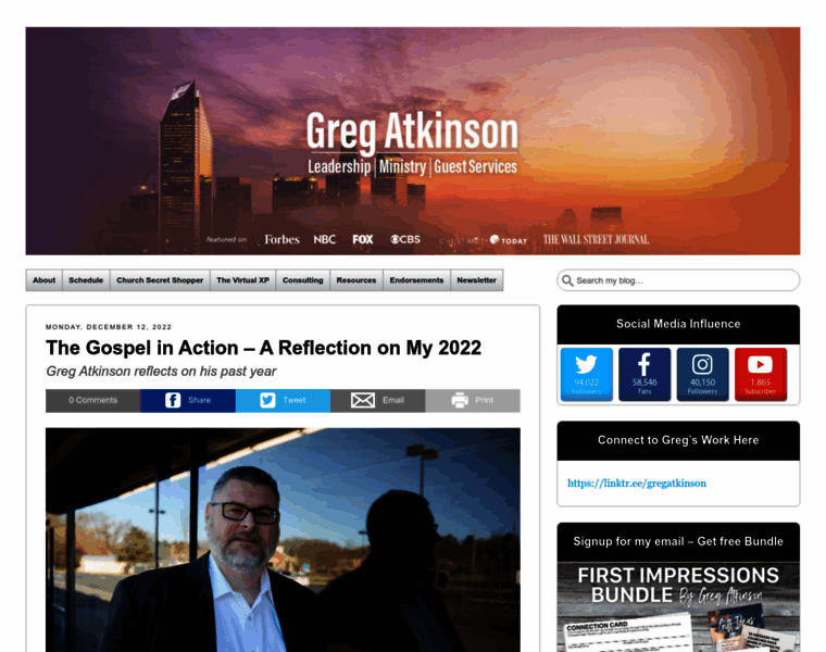 Gregatkinson.com thumbnail