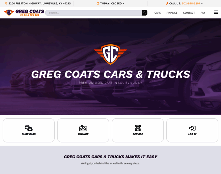Gregcoatscars.com thumbnail
