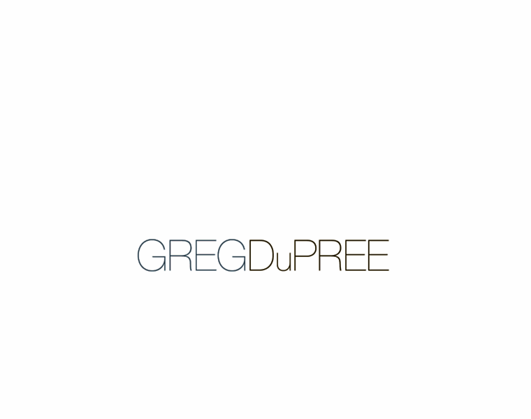 Gregdupree.com thumbnail