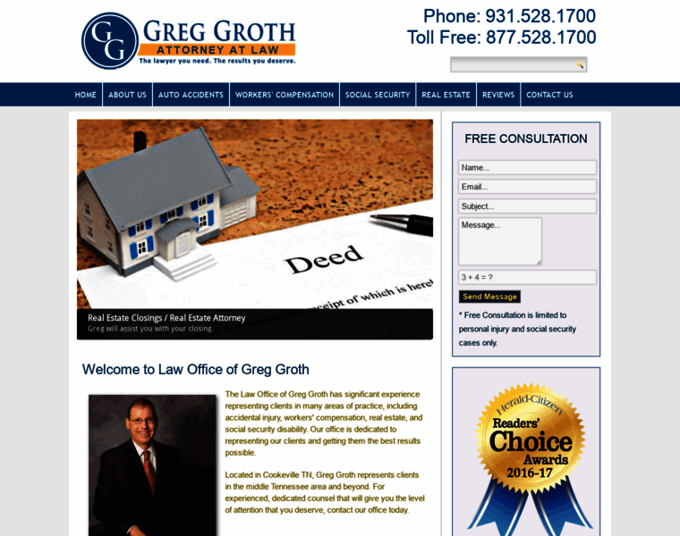 Greggrothlaw.com thumbnail