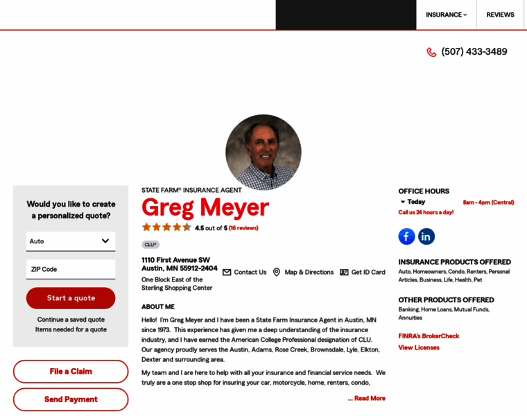 Gregmeyer.org thumbnail