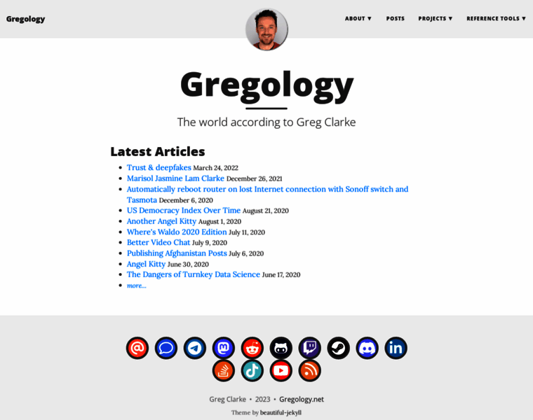 Gregology.net thumbnail