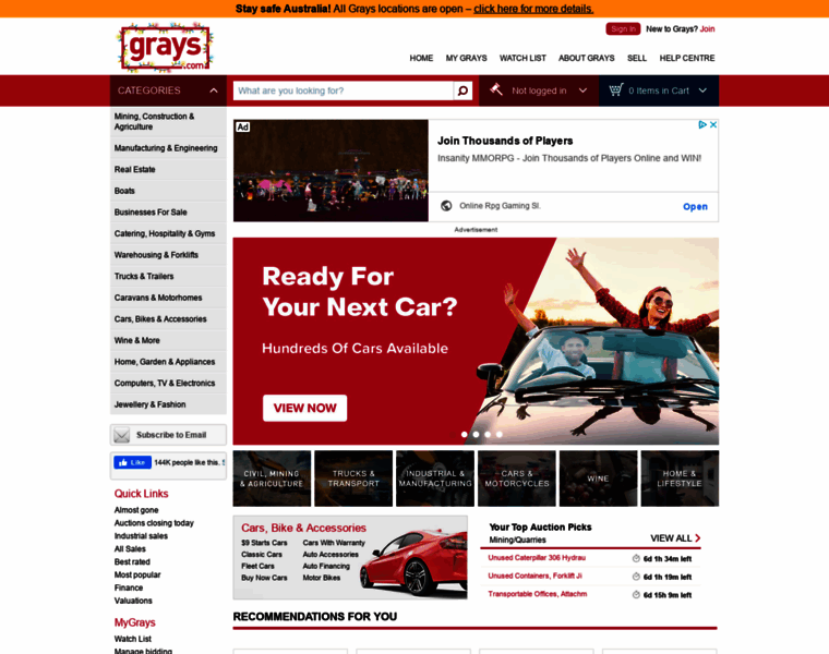 Gregsons.com.au thumbnail
