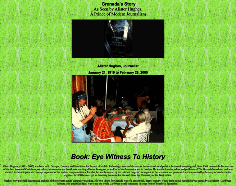 Grenada-history.org thumbnail