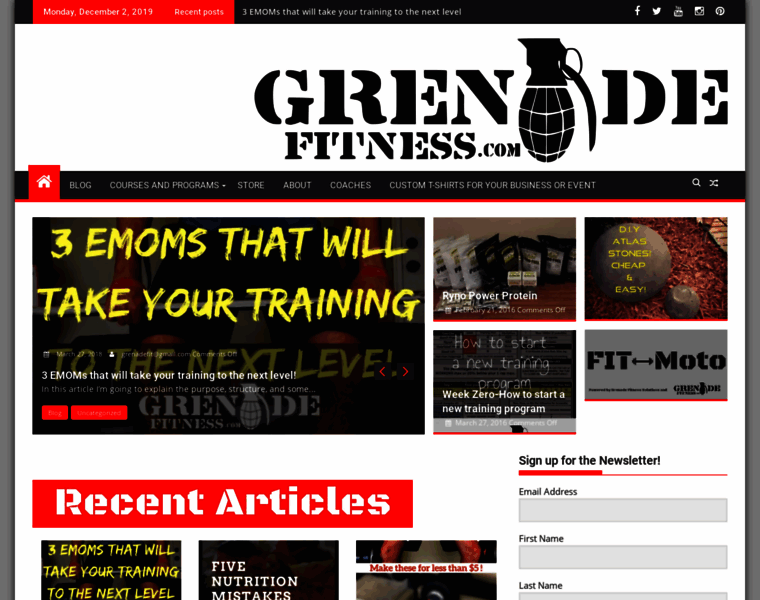 Grenadefitness.com thumbnail