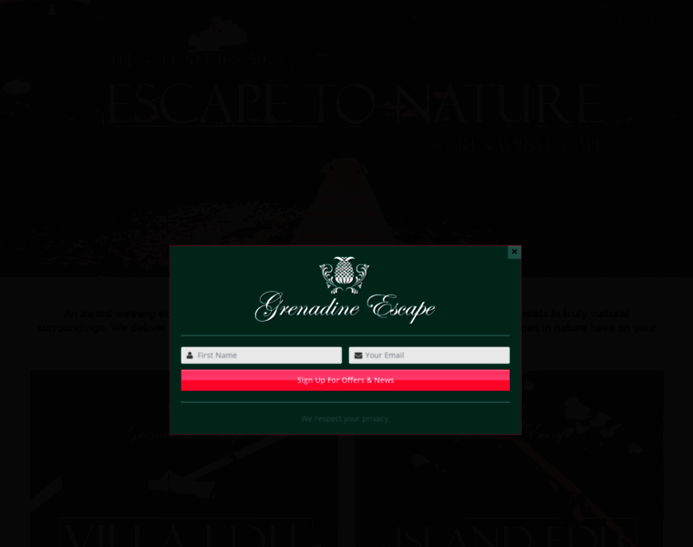 Grenadine-escape.com thumbnail