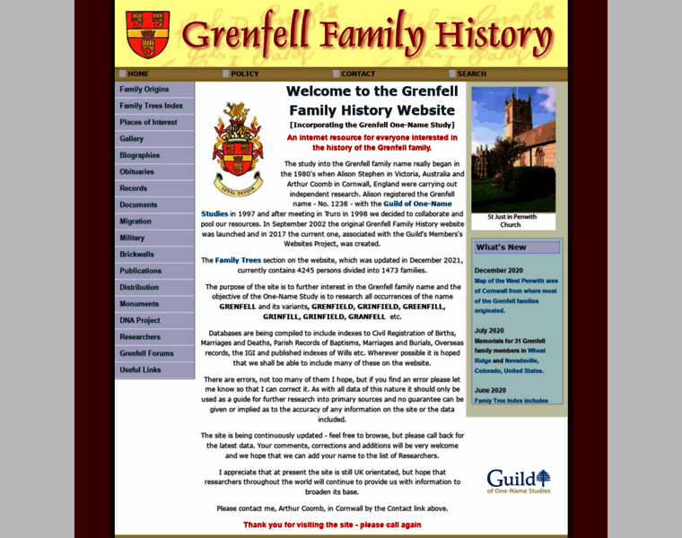 Grenfellhistory.co.uk thumbnail